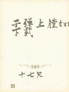 子弹上膛txt下载