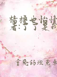 樯橹也怡情 作者:了了是我