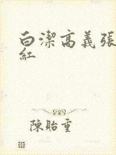 白洁高义张敏梅红