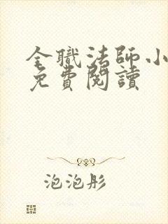 全职法师小说 免费阅读