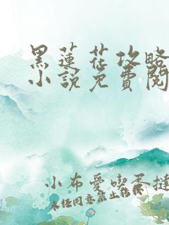 黑莲花攻略手册小说免费阅读