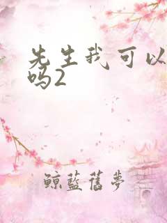 先生我可以上你吗2