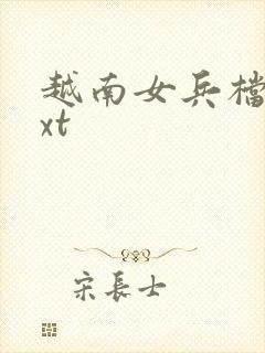 越南女兵档案txt