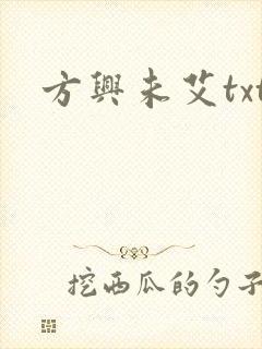 方兴未艾txt