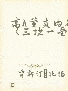 高h荤爽肉欲文〈三攻一受