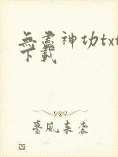 无尽神功txt下载