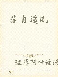 落月追风