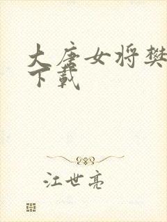 大唐女将樊梨花下载