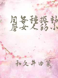 用各种振动器折磨女人的小说