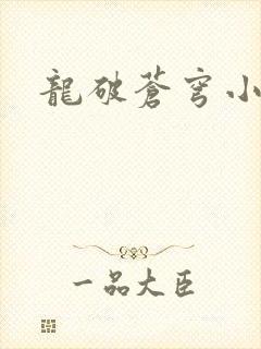 龙破苍穹小说