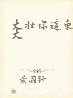 大壮你这东西真大