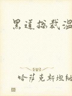 黑道总裁温柔妻