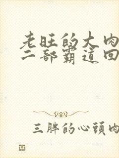 老旺的大肉蟒第二部霸道回归小说