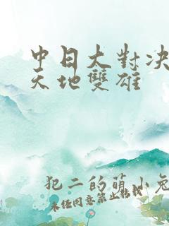 中日大对决  天地双雄