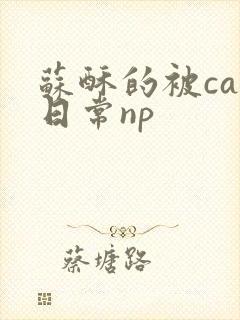 苏酥的被cao日常np