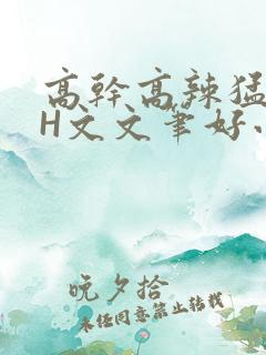 高干高辣猛高辣H文文笔好小说