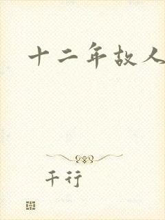 十二年故人戏