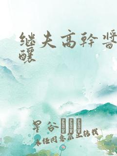 继夫高干酱酱酿酿