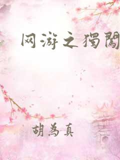 网游之独闯天涯