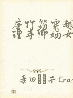 唐竹筠穿越成大理寺卿嫡女的小说