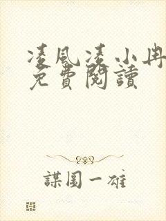 凌风凌小冉全文免费阅读