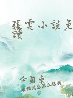 张雯小说免费阅读