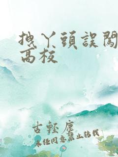 拽丫头误闯男子高校