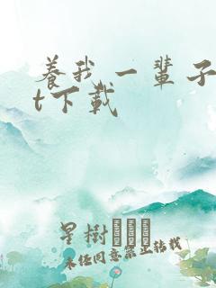 养我一辈子txt下载