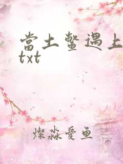 当土鳖遇上海龟txt