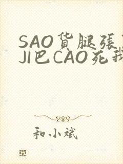 SAO货腿张开JI巴CAO死我