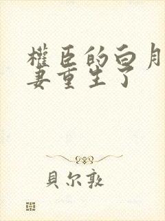 权臣的白月光前妻重生了