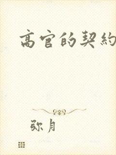 高官的契约情人