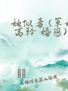 她似毒 (军婚 高干 婚恋)未删减