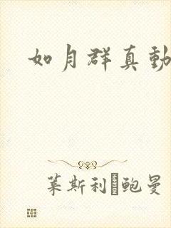 如月群真动画