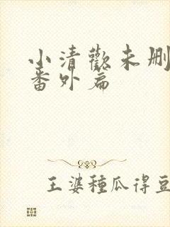 小清欢未删减版番外篇