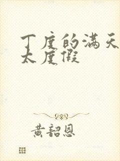 丁度的满天星太太度假