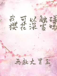 我可以触碰你的樱花深处吗