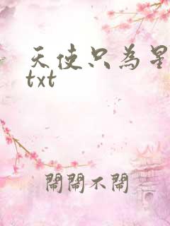 天使只为星夜哭txt
