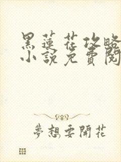 黑莲花攻略手册小说免费阅读全文