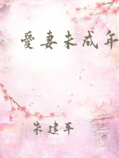 爱妻未成年