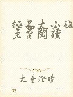 极品大小姐全文免费阅读