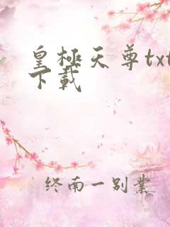 皇极天尊txt下载