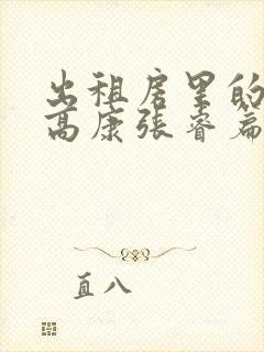 出租房里的交互高康张睿篇