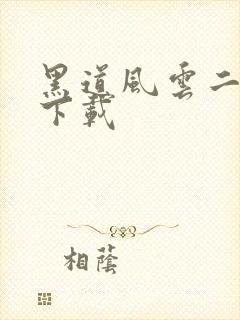 黑道风云二十年下载