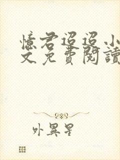 忆君迢迢小说全文免费阅读