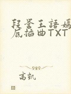 段誉王语嫣在井底插曲TXT