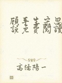 顾平生宋思年小说免费阅读