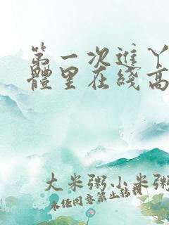 第一次进丫头身体里在线高清