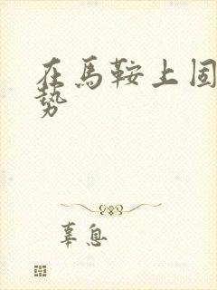 在马鞍上固定玉势