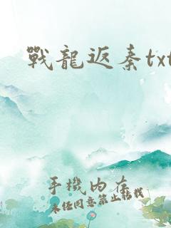 战龙返秦txt